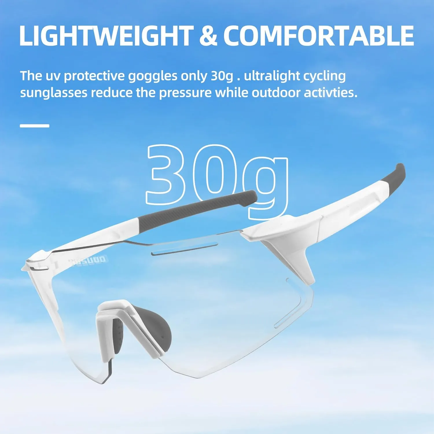 Cycling Sunglasses Polarized Windproof Sports Glasses UV400 Bicycle Riding Glasses Mountain Bike Sunglasses Men Women