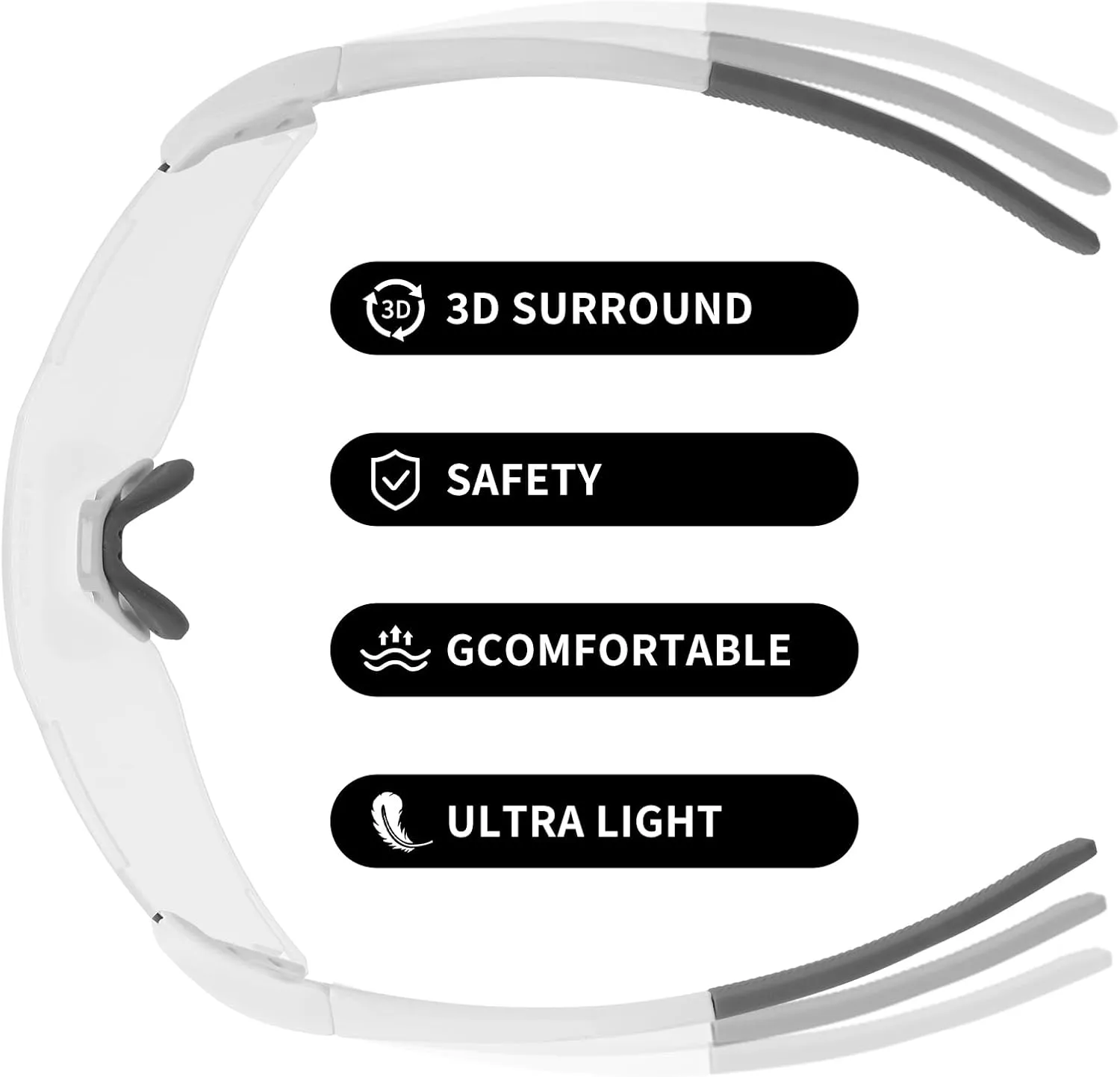 Cycling Sunglasses Polarized Windproof Sports Glasses UV400 Bicycle Riding Glasses Mountain Bike Sunglasses Men Women