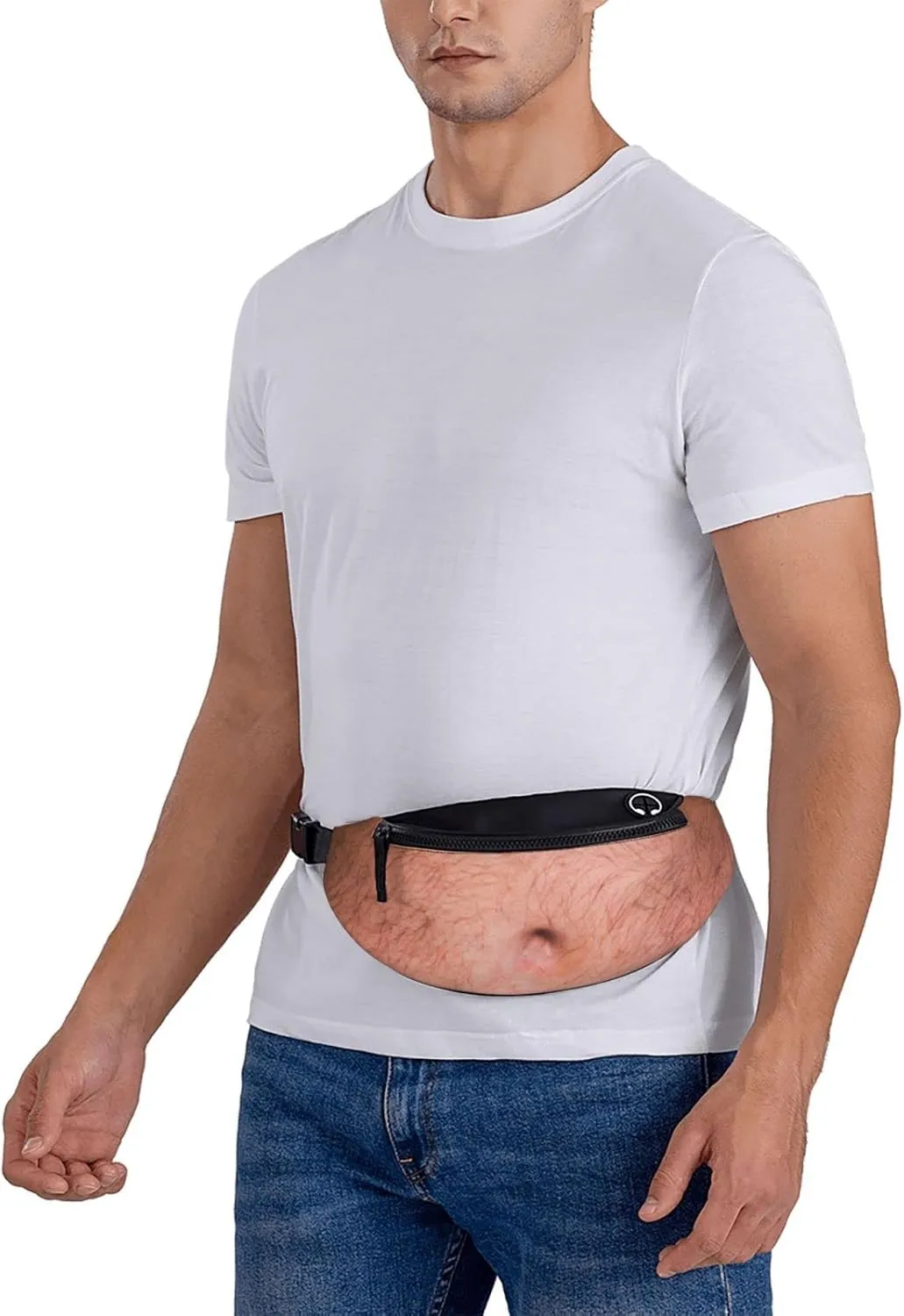 Dad Beer Belly Fanny Pack Waist Bag Adjustable Belt Bag For Men Women Traveling Hiking Cycling Running