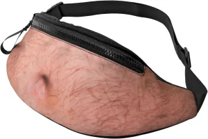 Dad Beer Belly Fanny Pack Waist Bag Adjustable Belt Bag For Men Women Traveling Hiking Cycling Running