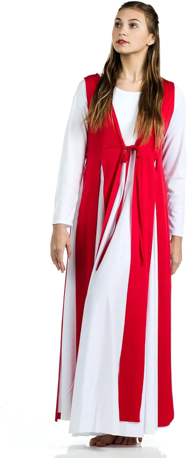 Danzcue Womens Streamer Tunic (Dress Not Included)