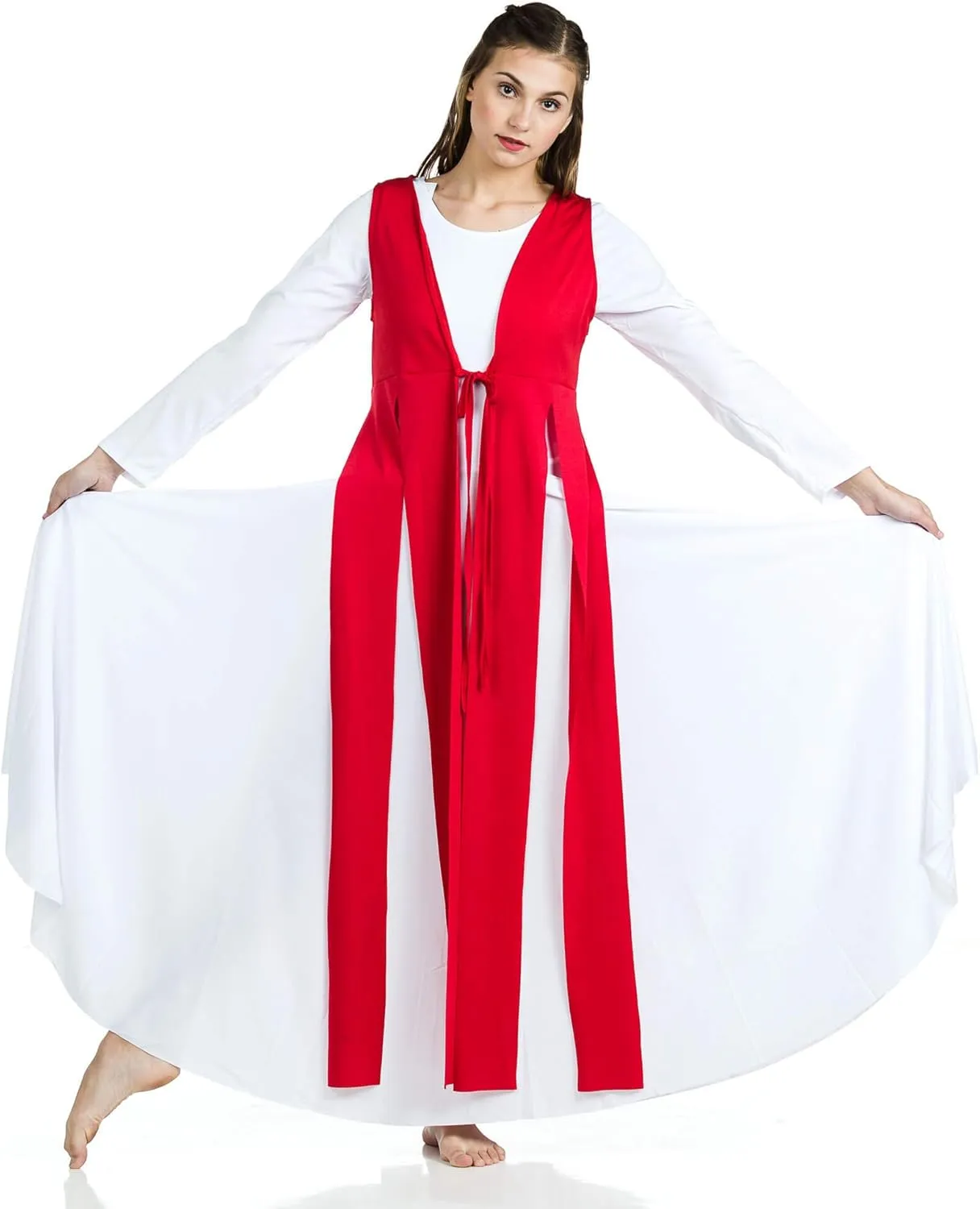 Danzcue Womens Streamer Tunic (Dress Not Included)