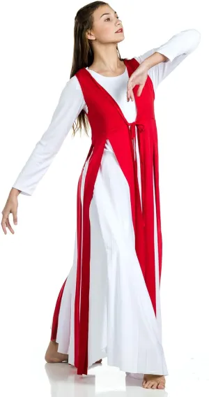 Danzcue Womens Streamer Tunic (Dress Not Included)