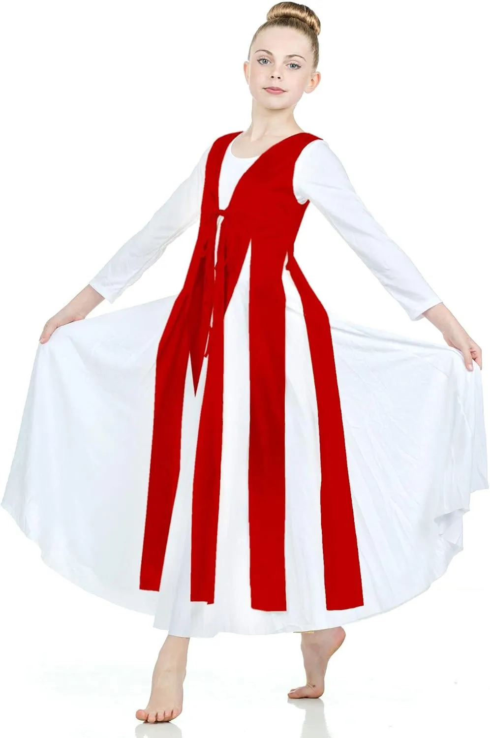 Danzcue Womens Streamer Tunic (Dress Not Included)