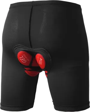 Deckra Men's 4D Padded Cycling Shorts Breathable Gel Pad Shockproof MTB Bike Bicycle Shorts Liner
