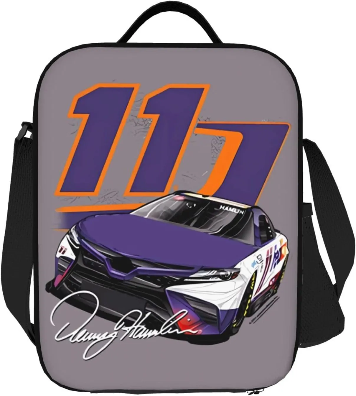 Denny Hamlin 11 Lunch Box Insulated for Women Men Reusable Large Capacity Lunchbox Work Travel Picnic