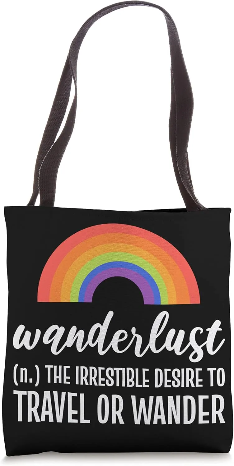 Desire to Travel Tourists and Explorer Tote Bag
