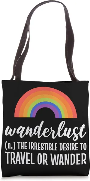 Desire to Travel Tourists and Explorer Tote Bag