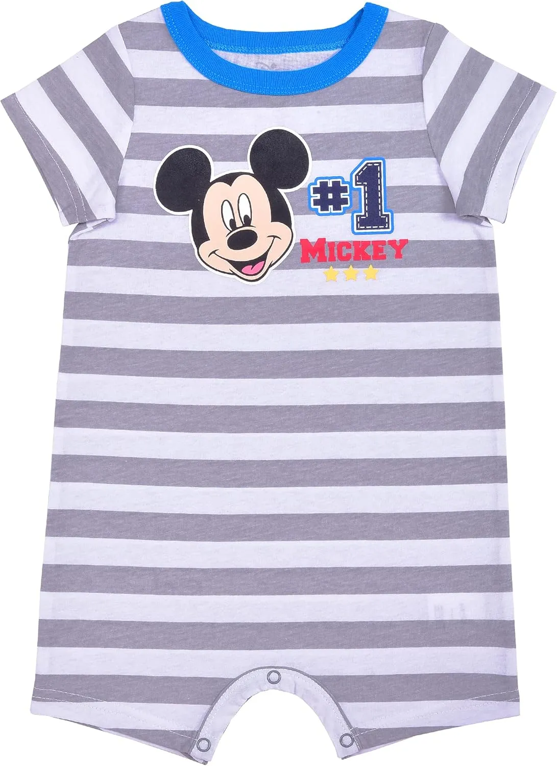 Disney Baby Boys' Mickey 3 Pack Rompers