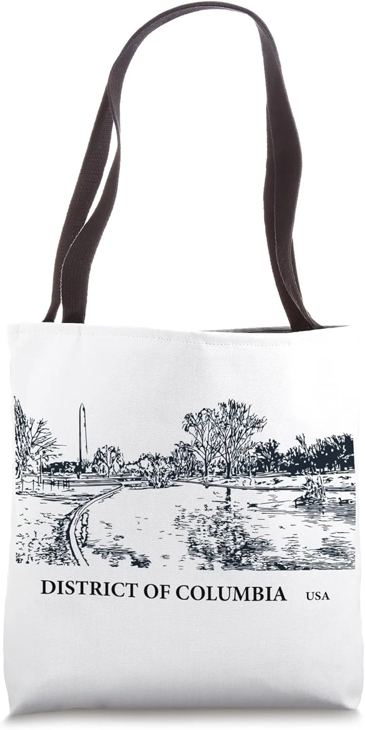 District of Columbia USA Tote Bag