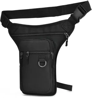 Drop Leg Bag - Motorcycle Thigh Bag | | Leg Fanny Pack with Adjustable Tightness | Tacttical Drop Leg Bag for Cycling, Hiking, Camping, Fishing, and Outdoor Travel