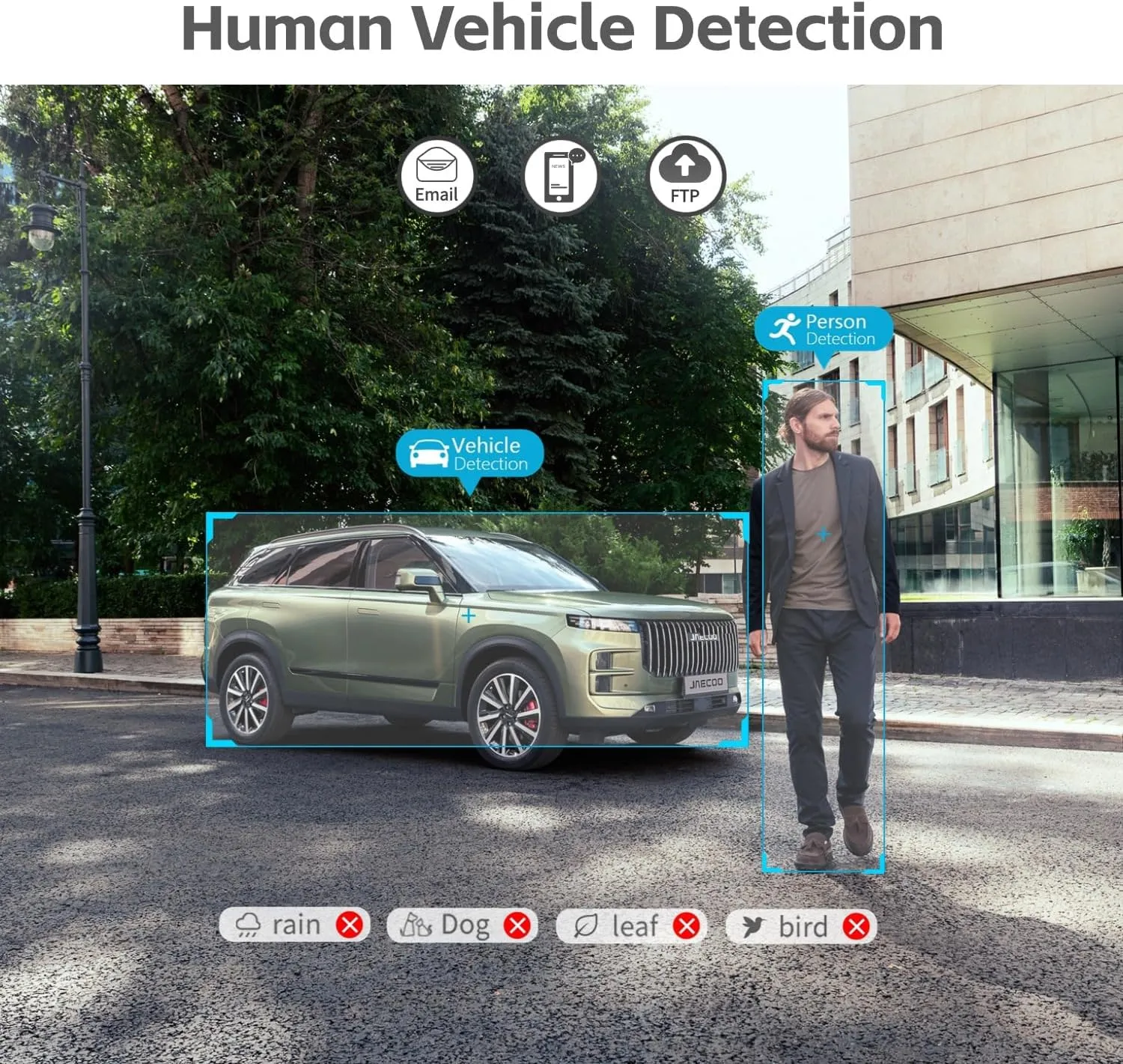 DS-2CD2483G2-I 2.8mm HIK 8MP 4K AcuSense Fixed PoE IP Camera with Human/Vehicle Detection, Passive Infrared Alarm, Built-in Microphone and Speaker, H.265 , 120dB WDR, Compatible with Hik-Connect APP