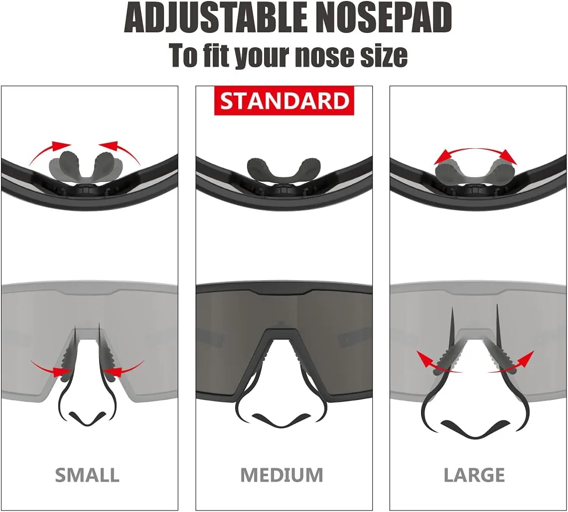 Eazyrun Polarized Small Sports Sunglasses for Youth Women, Baseball Softball Cycling Running Pickleball