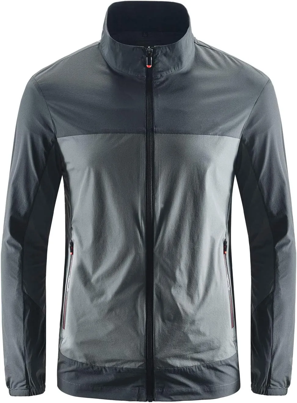 ebossy Men's Wind & Water Repellent Lightweight Cycling Sports Running Jacket Windbreaker