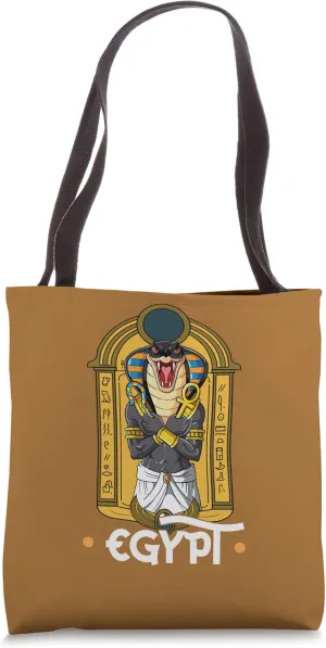 Egypt Egyptian Snake Pharaoh Tote Bag