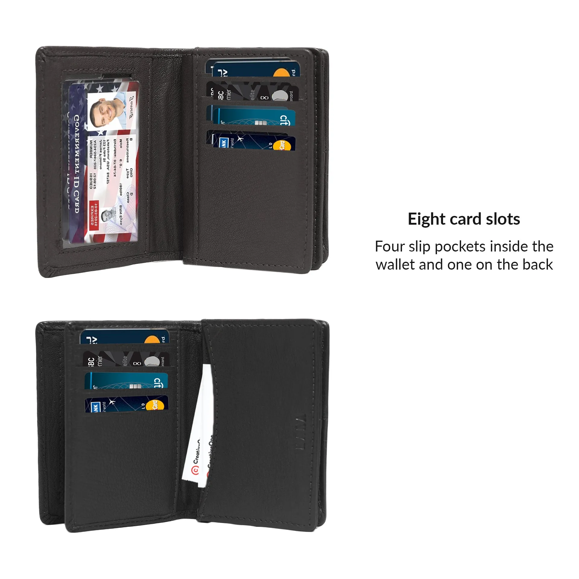 Elegant Leather Card Holder