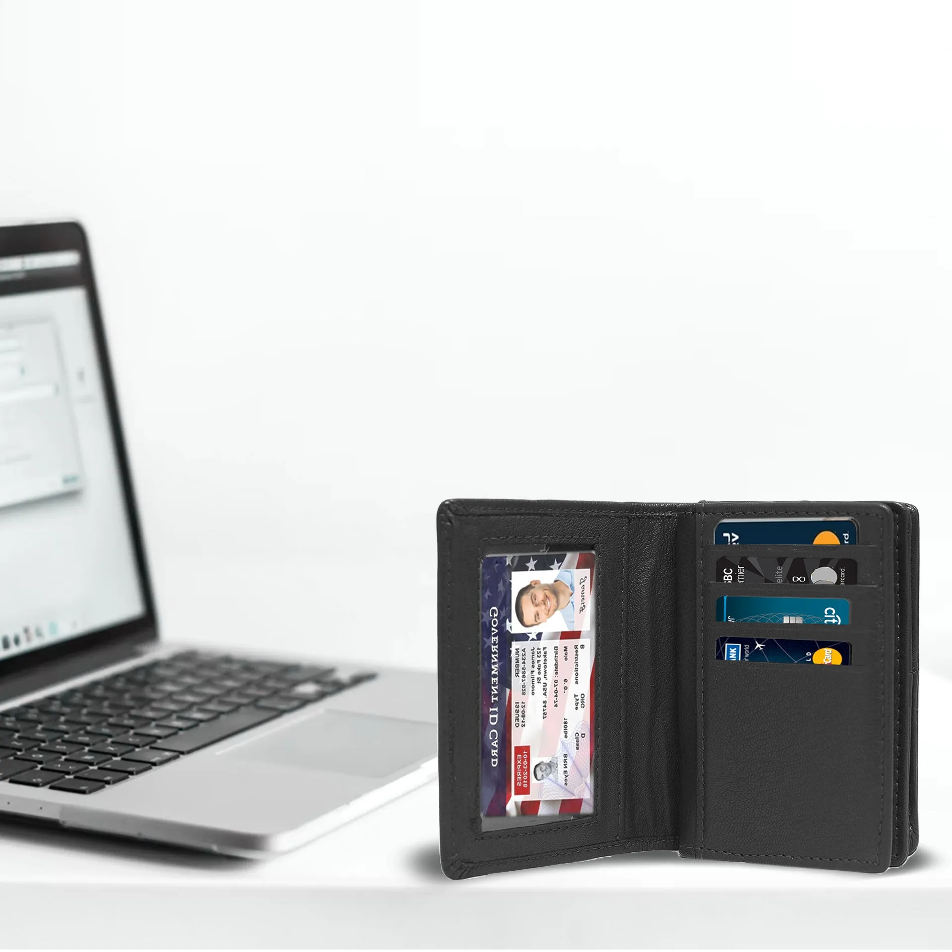 Elegant Leather Card Holder