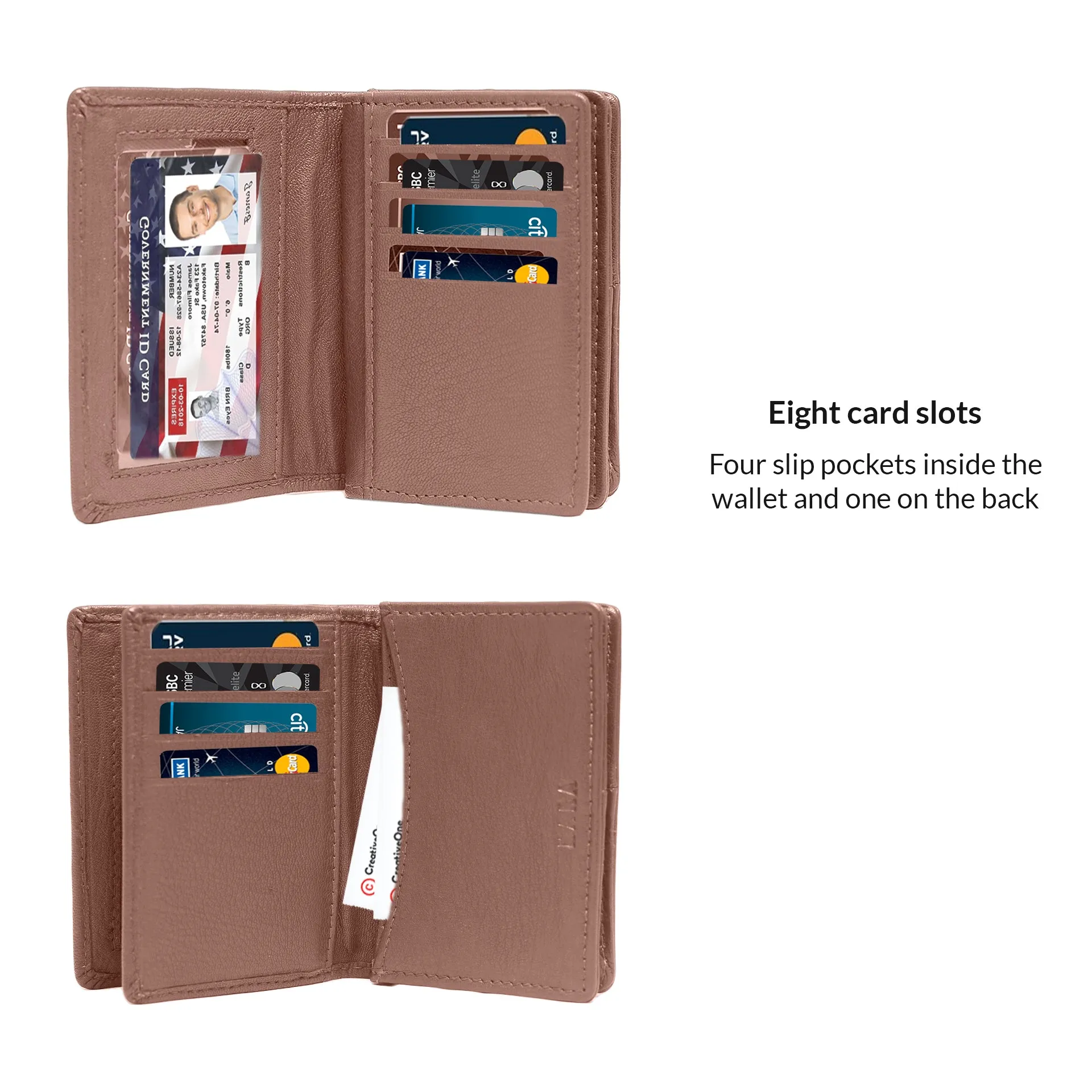 Elegant Leather Card Holder