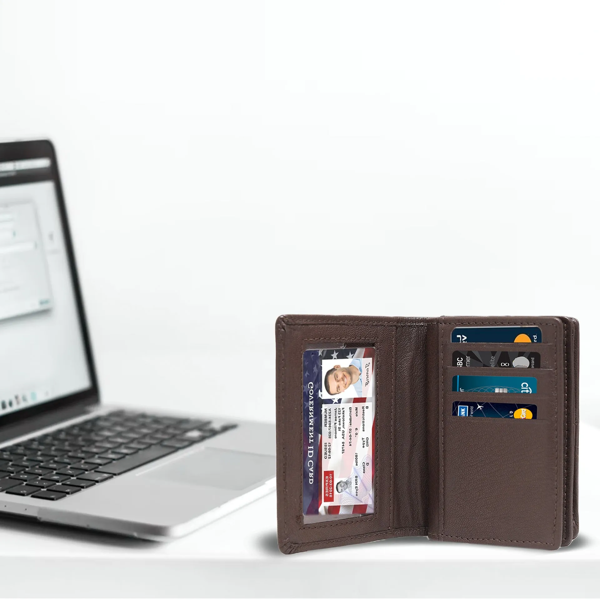 Elegant Leather Card Holder