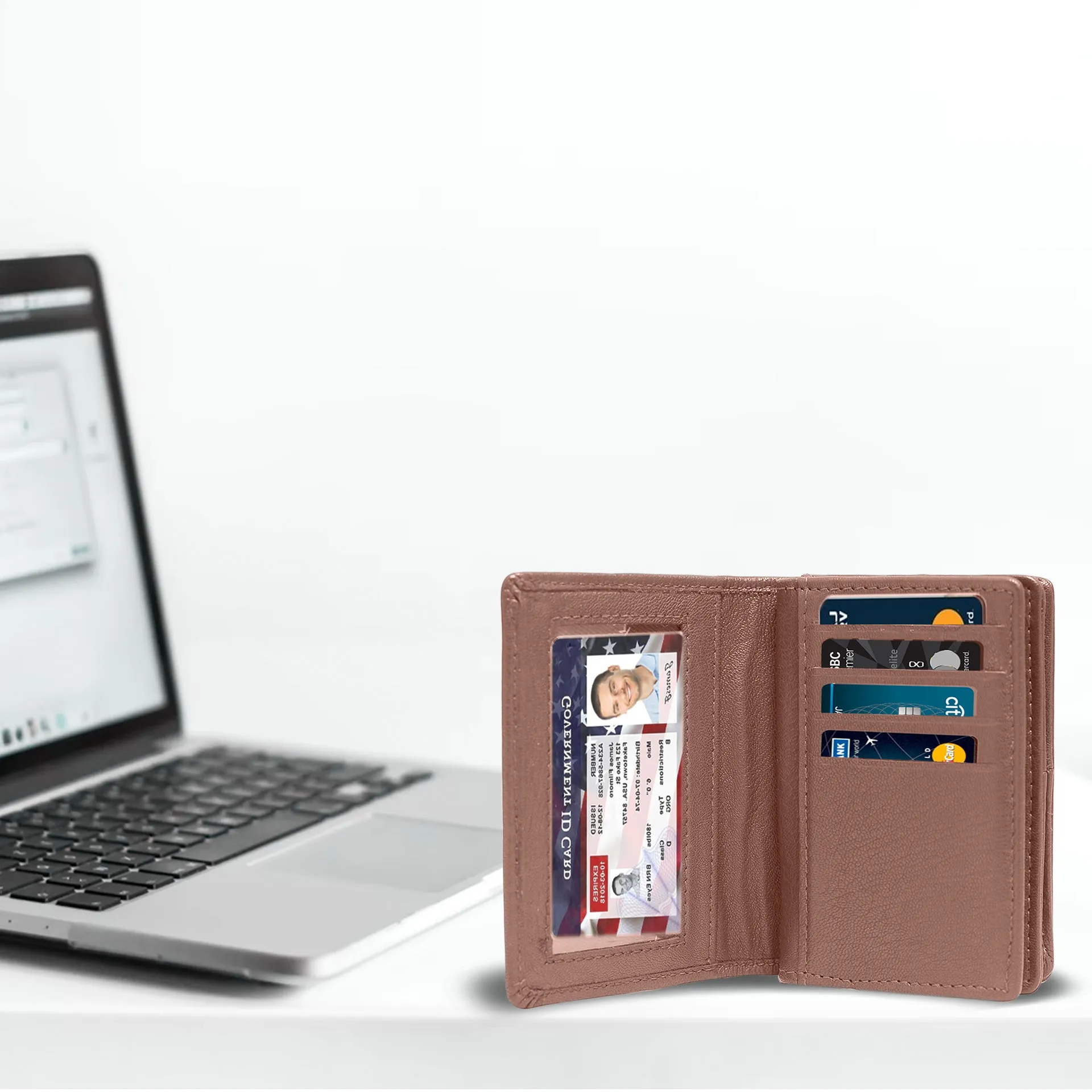 Elegant Leather Card Holder