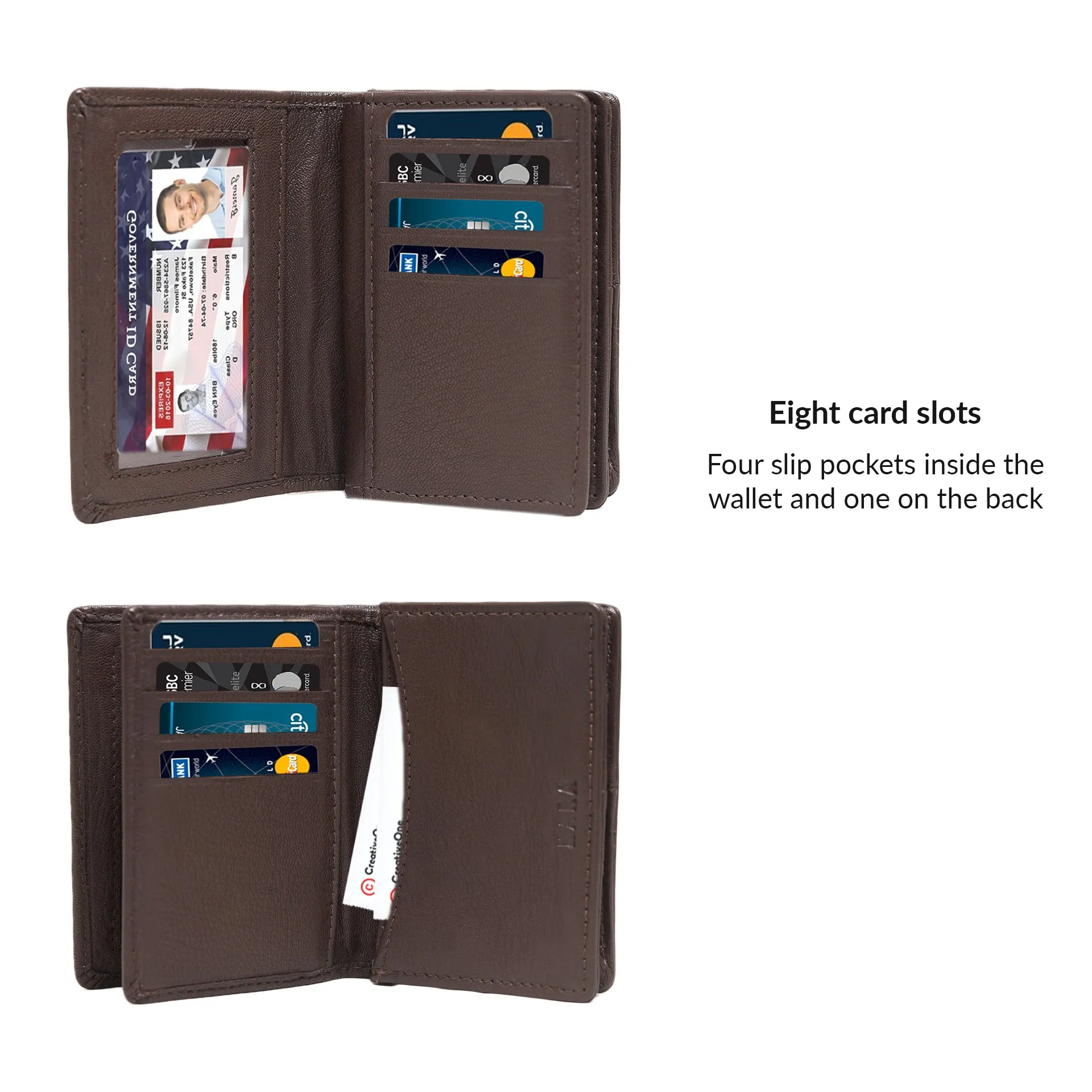 Elegant Leather Card Holder