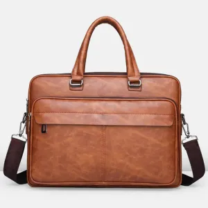 Elite PU Leather Business Briefcase