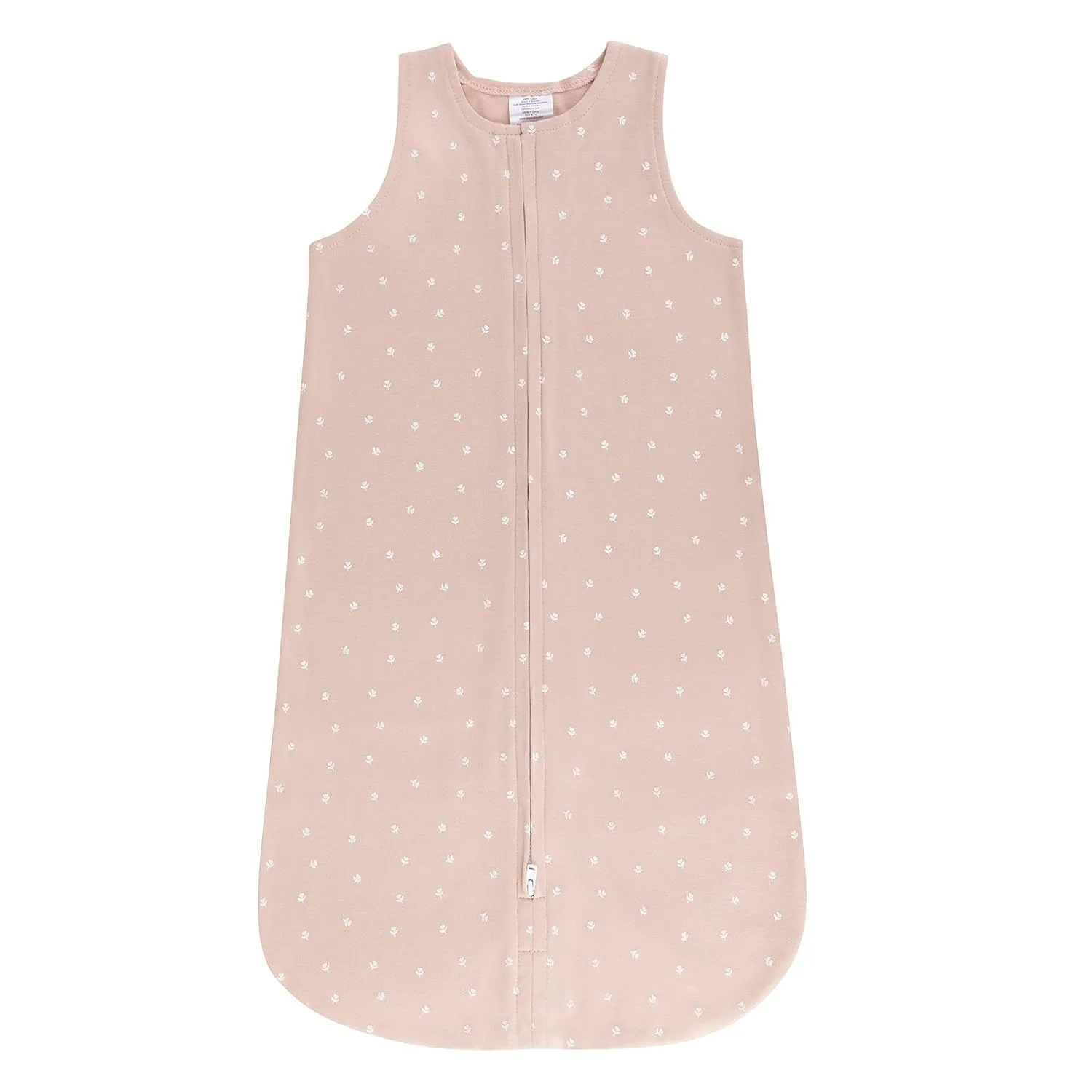 Ely's & Co. 100% Cotton Wearable Blanket Baby Sleep Bag 2 Pack (12-18 Months, Blush)