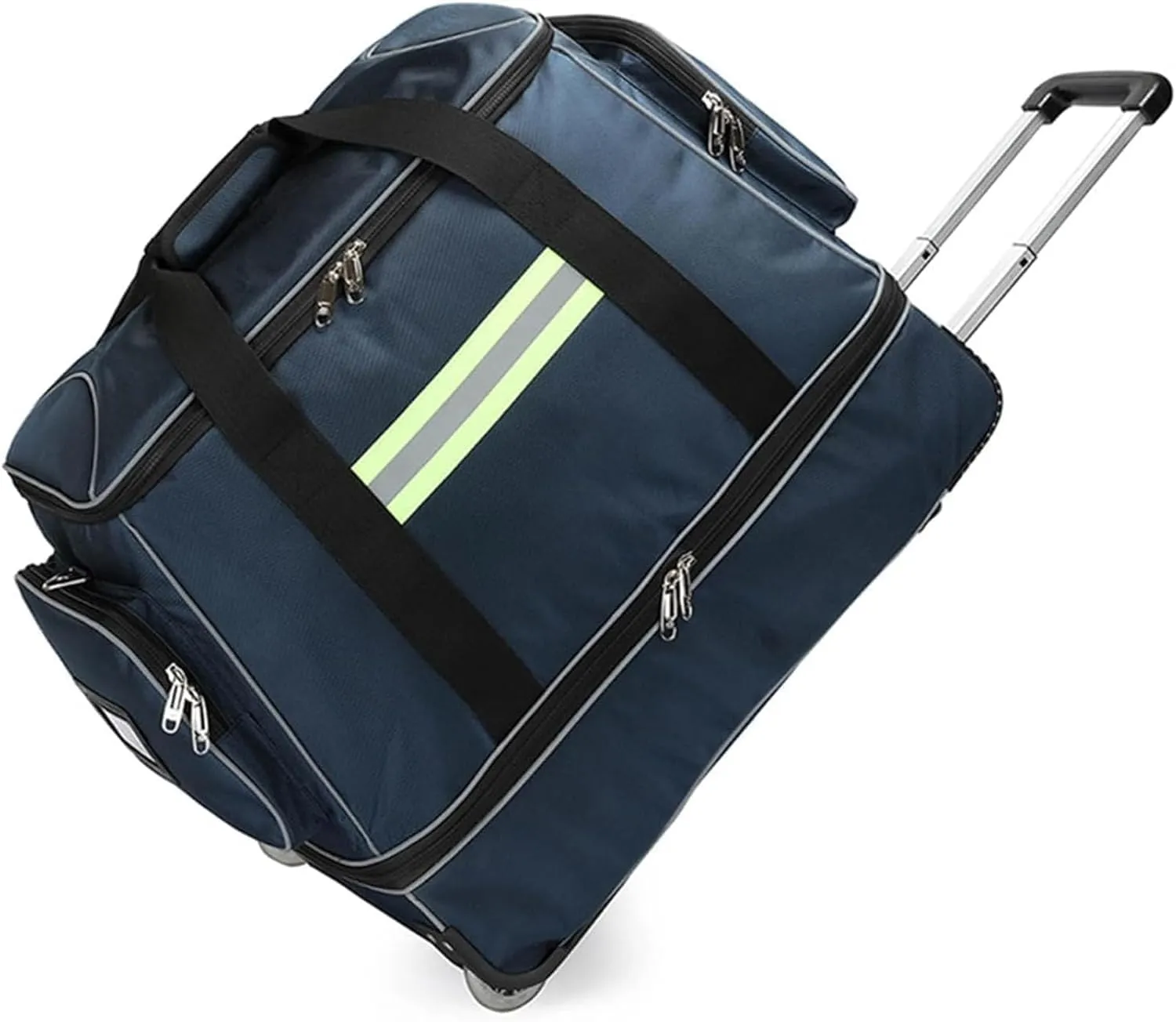 Emergency First Aid Backpack, Empty Medical Trauma Bag for EMT, Nurses, Tactical Medics, Home Care, Large Capacity with Divided Compartments, Reflective Design