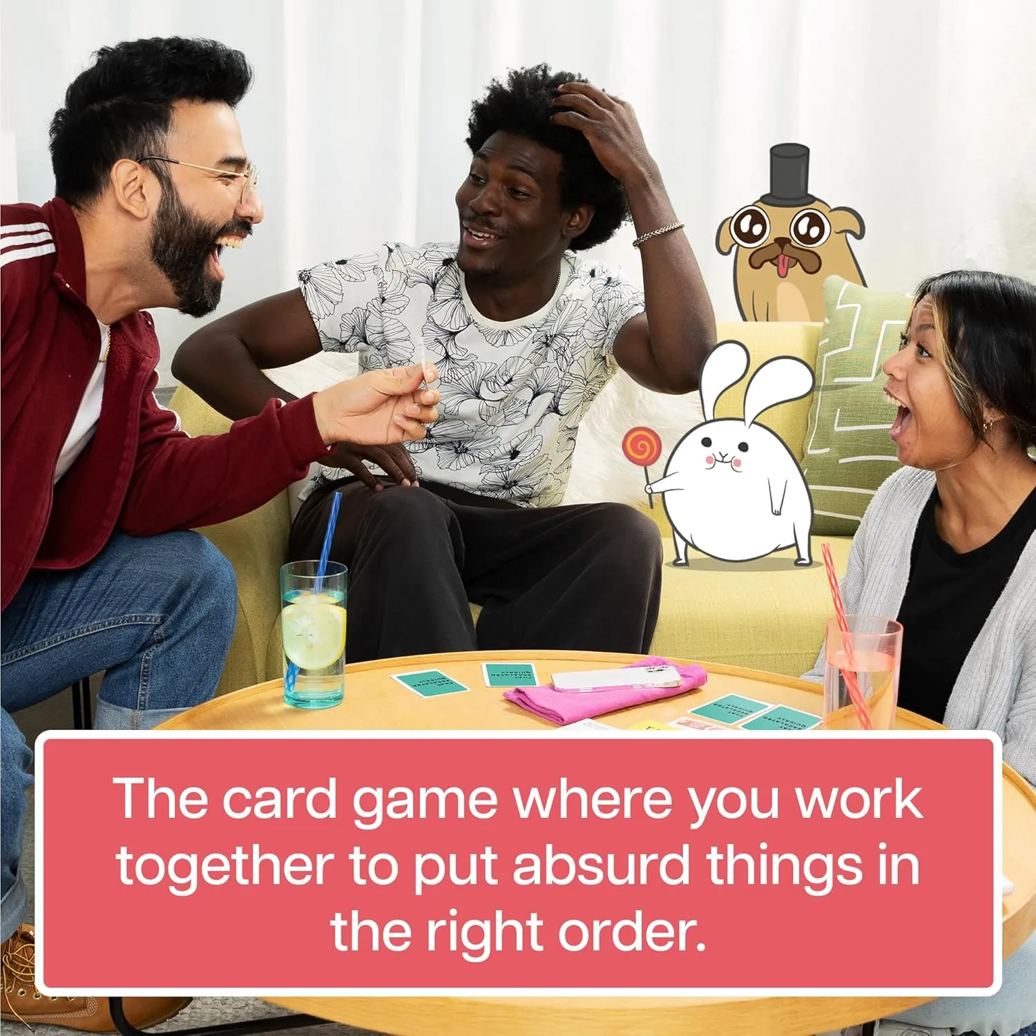Exploding Kittens That Escalated Quickly: Grab and Game Compact Travel-Sized Card Game for 3-5 Players - Ages 10  - 15 Minutes to Play - Party Game -Family Game Night, Adult and Teen Card Game