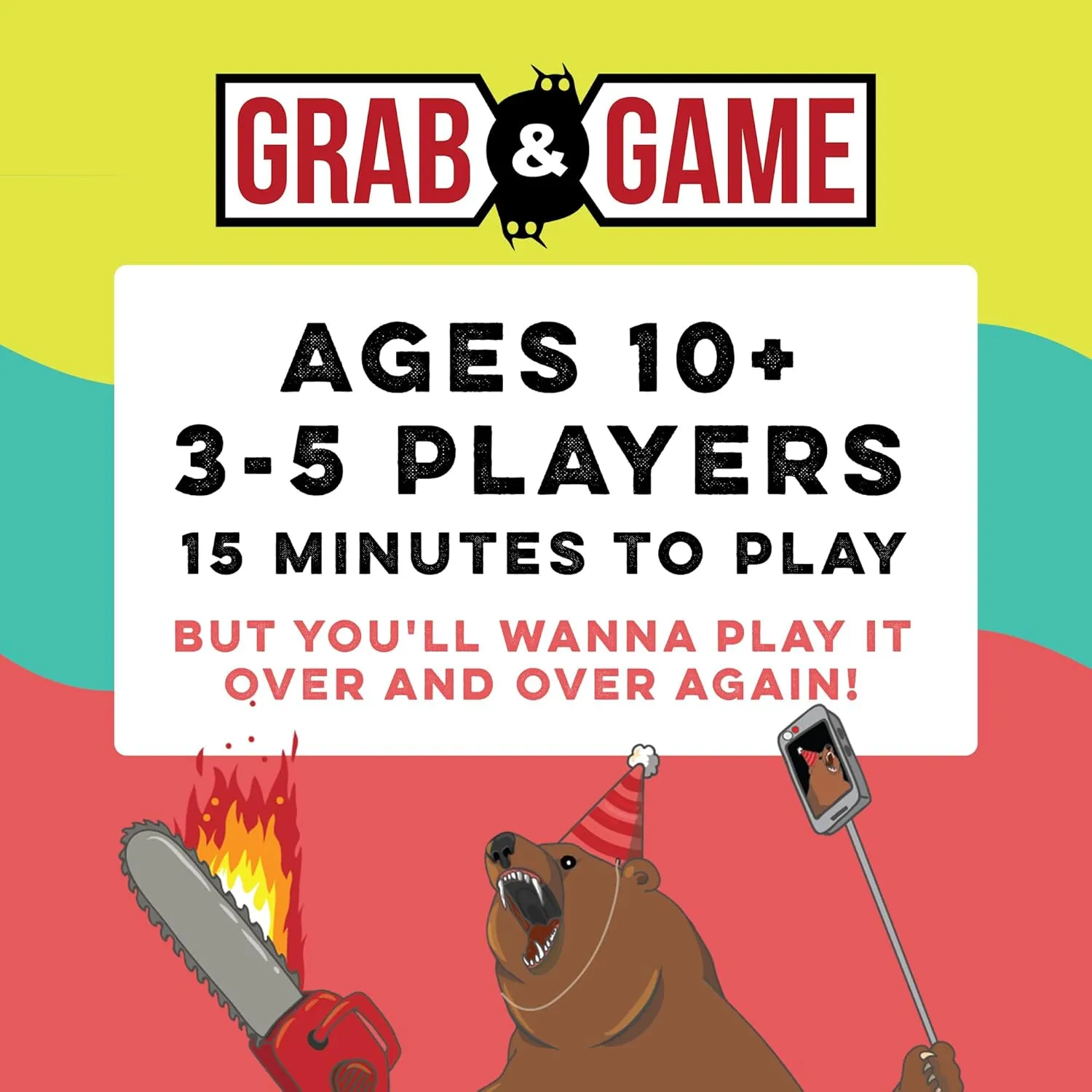 Exploding Kittens That Escalated Quickly: Grab and Game Compact Travel-Sized Card Game for 3-5 Players - Ages 10  - 15 Minutes to Play - Party Game -Family Game Night, Adult and Teen Card Game