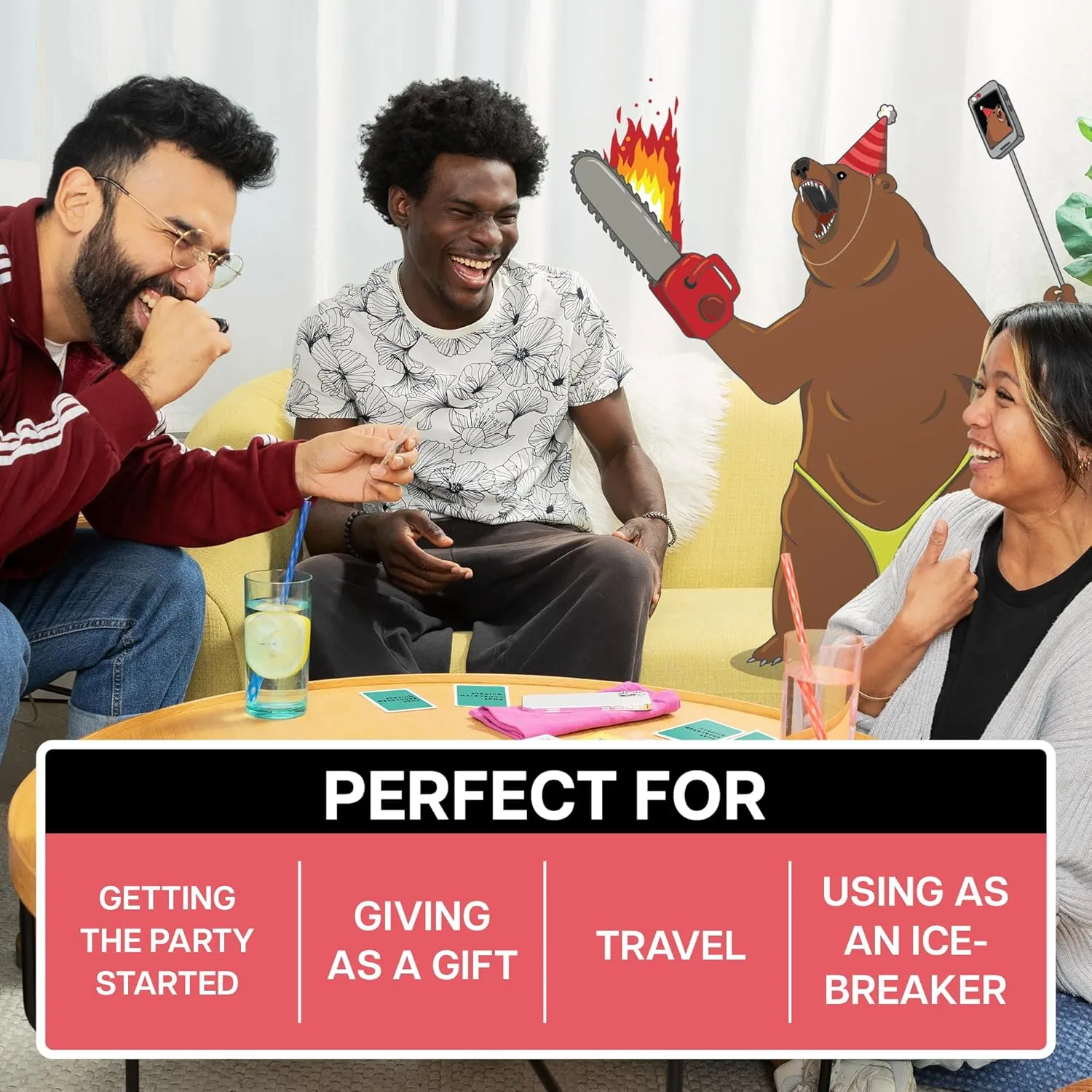 Exploding Kittens That Escalated Quickly: Grab and Game Compact Travel-Sized Card Game for 3-5 Players - Ages 10  - 15 Minutes to Play - Party Game -Family Game Night, Adult and Teen Card Game
