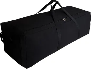 Extra Large Canvas Duffle Bag, Camping Tent, Sports Equipment, Travel Storage