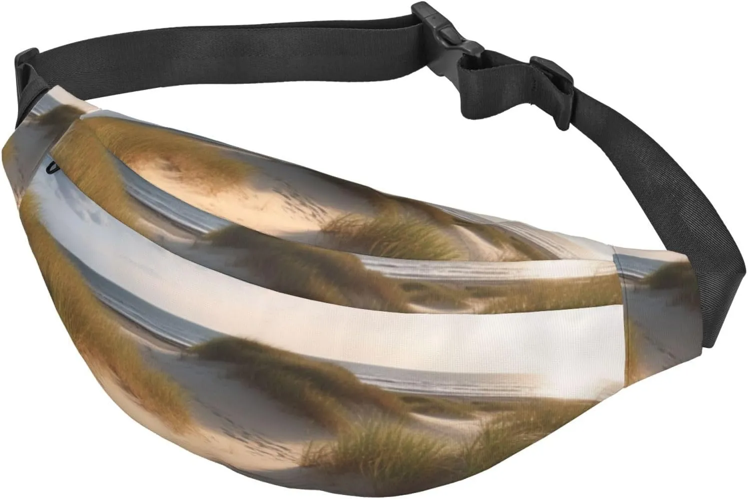 Fanny Pack for Men Women Waist Bag Adjustable Waist Pack Crossbody Belt Bag beach dunes Bum Bag