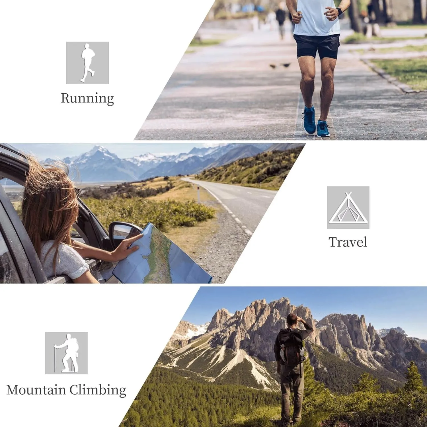 Fanny Packs For Women Men Waist Bag Waterproof Sport Belt Bag Spring Scenery Fashion Waist Pack Adjustable Crossbody Bags Zipper Bum Bag For Running Hiking Travel