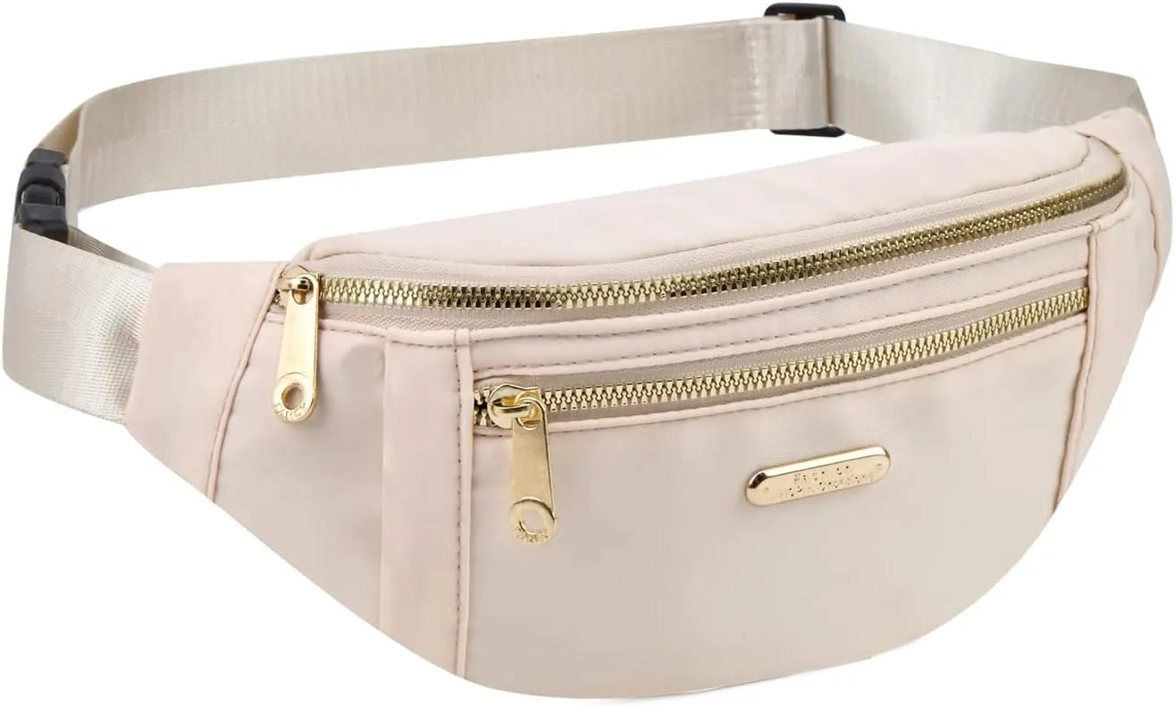 Fanny Packs Waist Pack for Women, Fashion Waist Bag with Adjustable Strap for Travel Sports Running