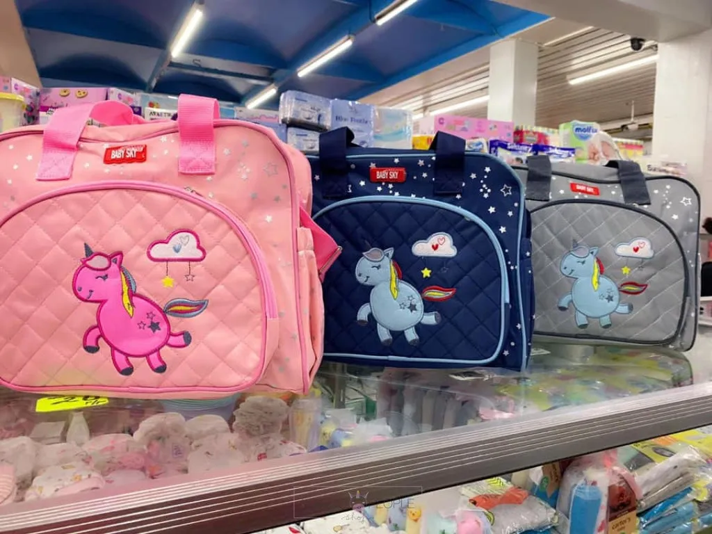 Fashion Cartoon Embroidery Four Piece Multi-functional Bag Set