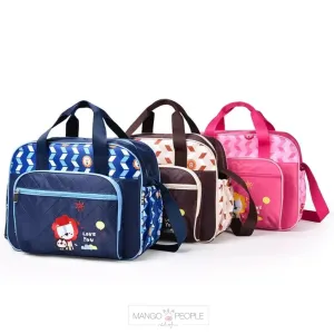 Fashion Cartoon Embroidery Four Piece Multi-functional Bag Set