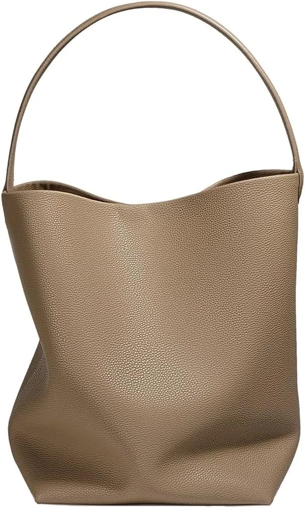 Fashion Shoulder Bag,Leather Crossbody Bucket Hobo Bags,Top Handle Handbag, with Multi functional Storage