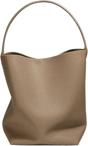 Fashion Shoulder Bag,Leather Crossbody Bucket Hobo Bags,Top Handle Handbag, with Multi functional Storage