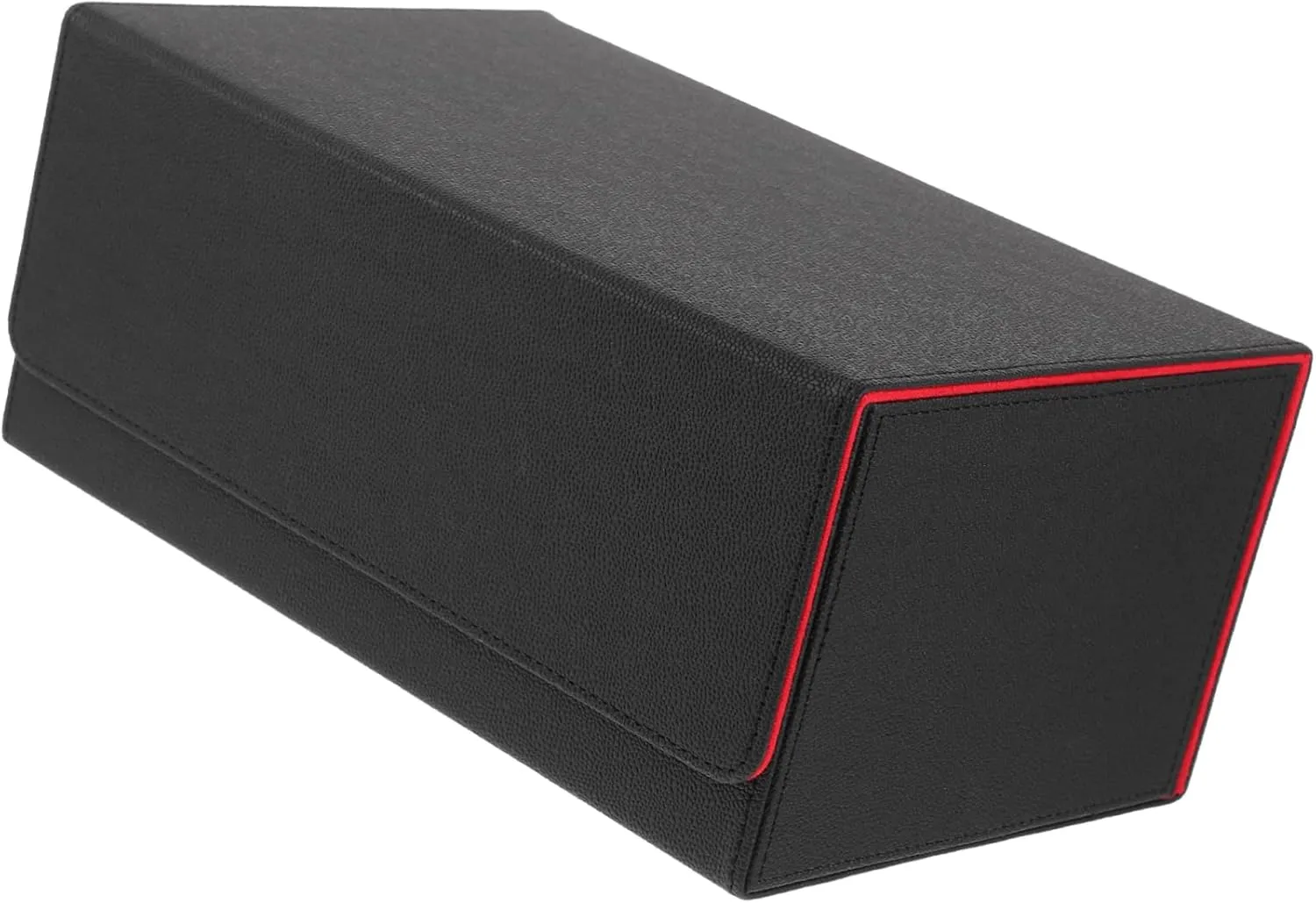 FAVOMOTO Card Storage Box Wear-resistant Leather Card Holder Organized for Collectors Versatile and Secure Design Stylish