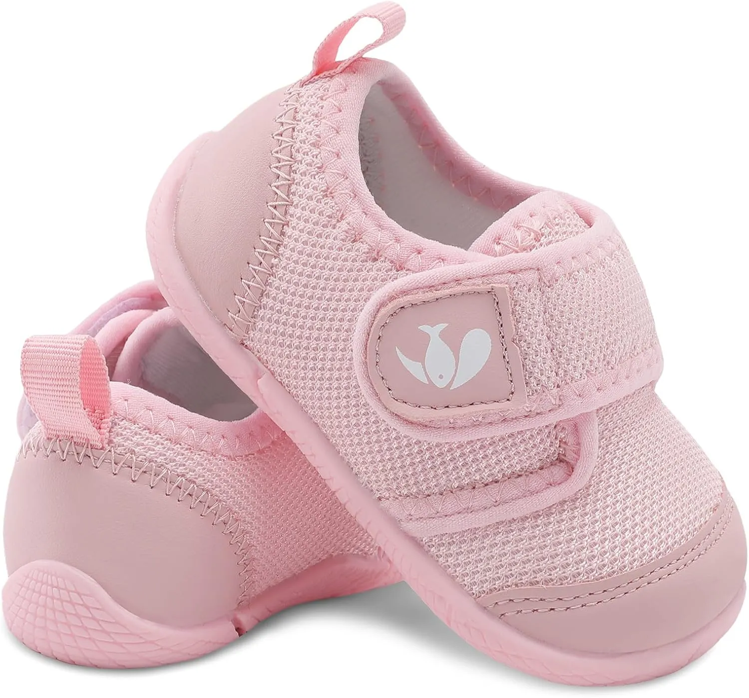 FEETCITY Baby First Walking Shoes Boys Girls Infant Sneakers Crib Shoes Breathable Lightweight Slip On Shoes