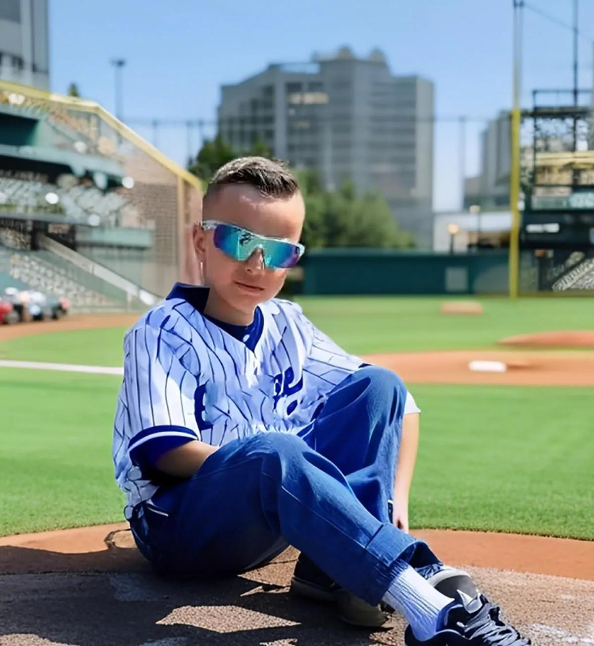 FEISEDY 3Pack Kids Teens Baseball Polarized Sunglasses Sports TR90 Frame Boys Girls Cycling B2454