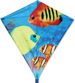 Fishy Fishes Diamond Kite