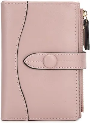 FMURY Large Capacity Women's Purse Multi-Functional Short Japanese Money Clip(Black-JoJo's Bizarre Adventure1)