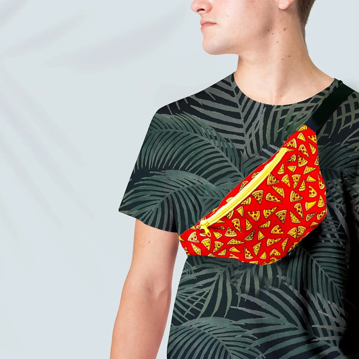 Funny Guy Mugs Pizza Fanny Pack