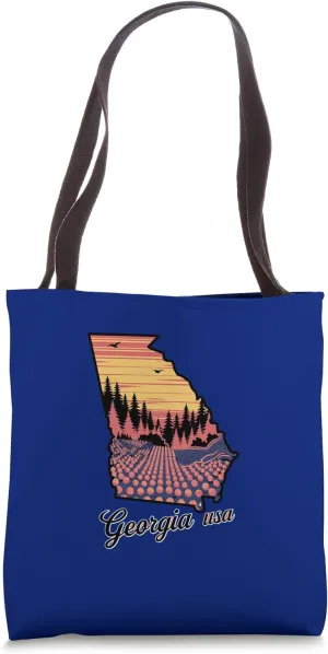 Georgia USA Vacation Travel Outfit Tote Bag
