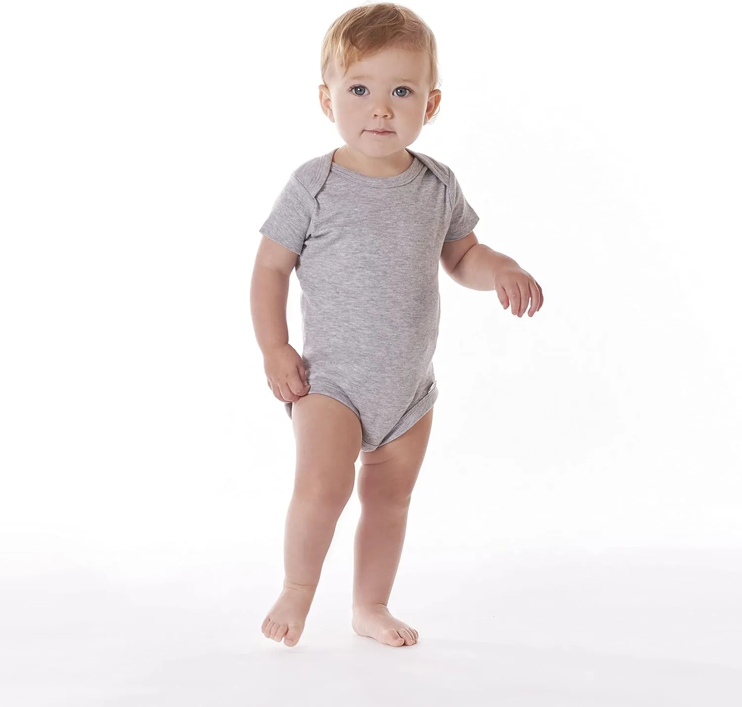 Gerber Baby 5 Pack Onesies Multi-Packs Bundle Interlock 180 Gsm