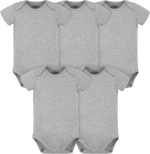 Gerber Baby 5 Pack Onesies Multi-Packs Bundle Interlock 180 Gsm