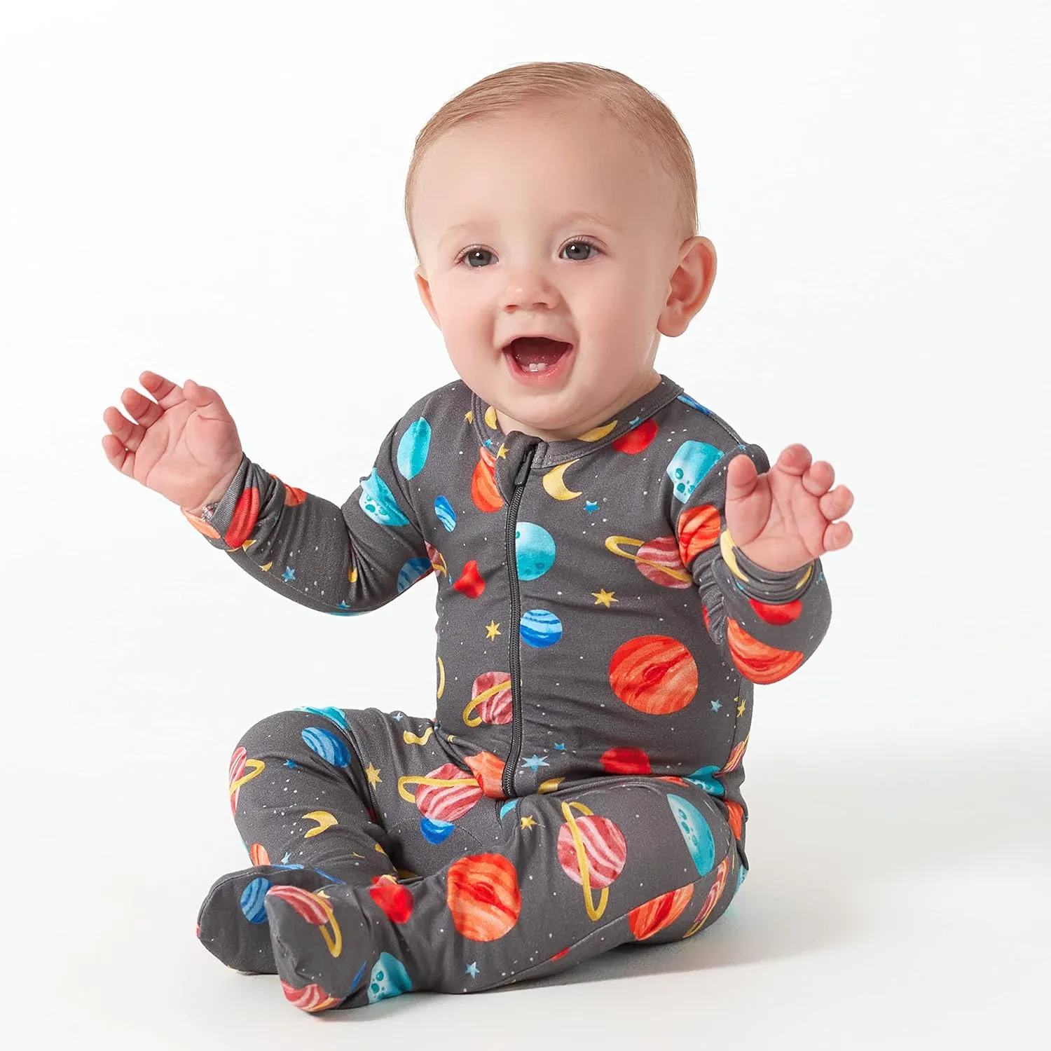 Gerber Baby Girls' Toddler Buttery-Soft Snug Fit Footed Pajamas with Viscose Made with Eucalyptus