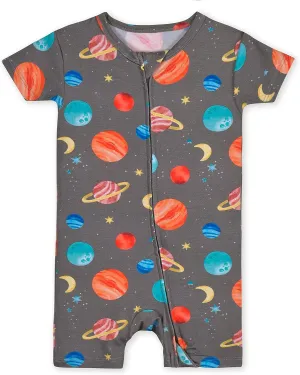 Gerber Unisex Baby Buttery Soft Short Sleeve Romper with Viscose Made from Eucalyptus